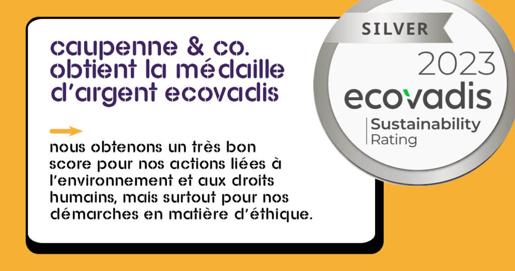 médaille d'argent ecovadis
